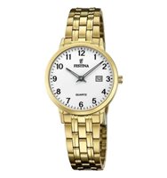 Orologio Festina Donna Classic in Acciaio placcato oro giallo F20514/1 - F20514/1